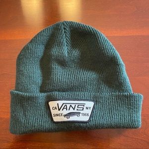 Vans Green Logo Beanie